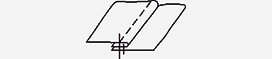 1-needle felling feet · Application