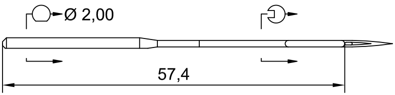 Промышленная игла SCHMETZ 9168 FL Z10 130
