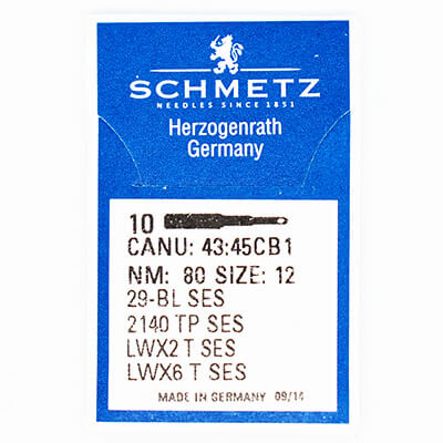 Промышленная игла SCHMETZ 29-BL SES D100 80