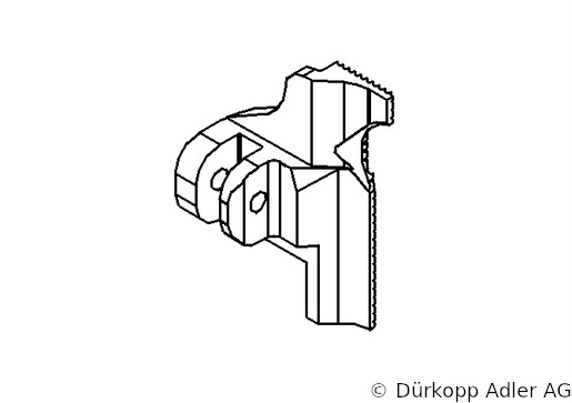 0558 009142 — зажим ткани — Зажим для ткани