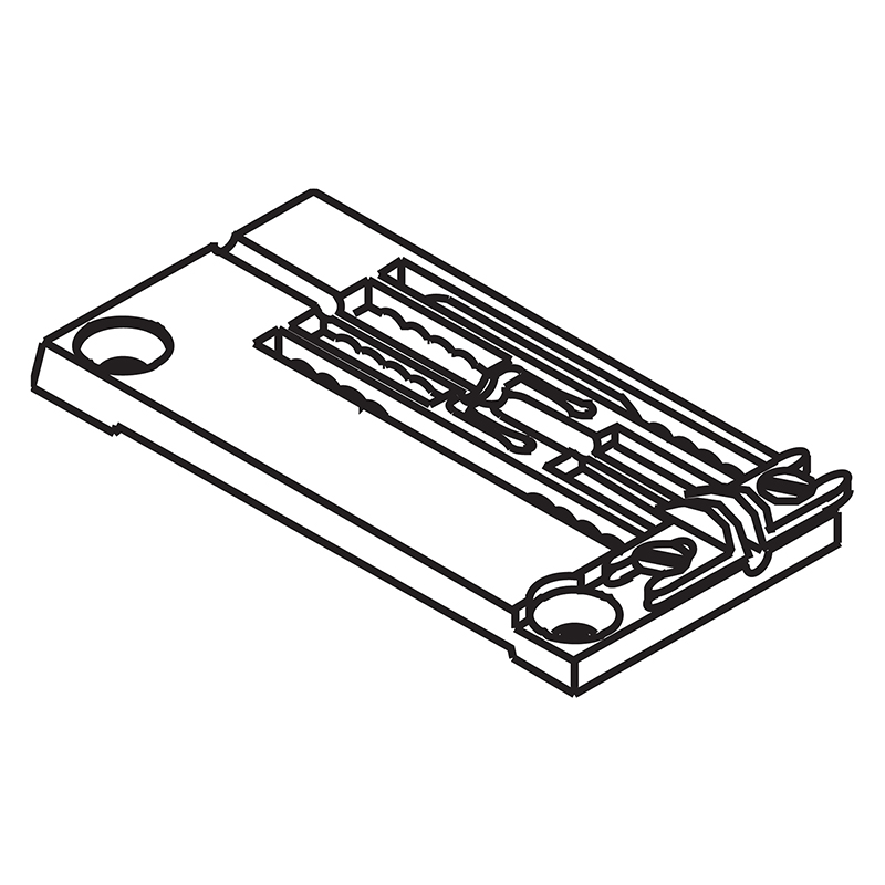 Y3508030 Needle Plate — Needle Plate for Yamato Coverstitch Machine Suitable for machine: