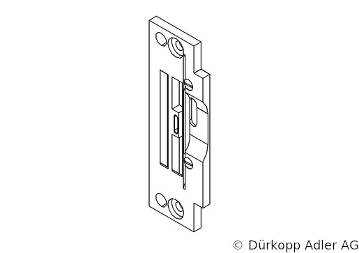 0195 101015 — throat plate