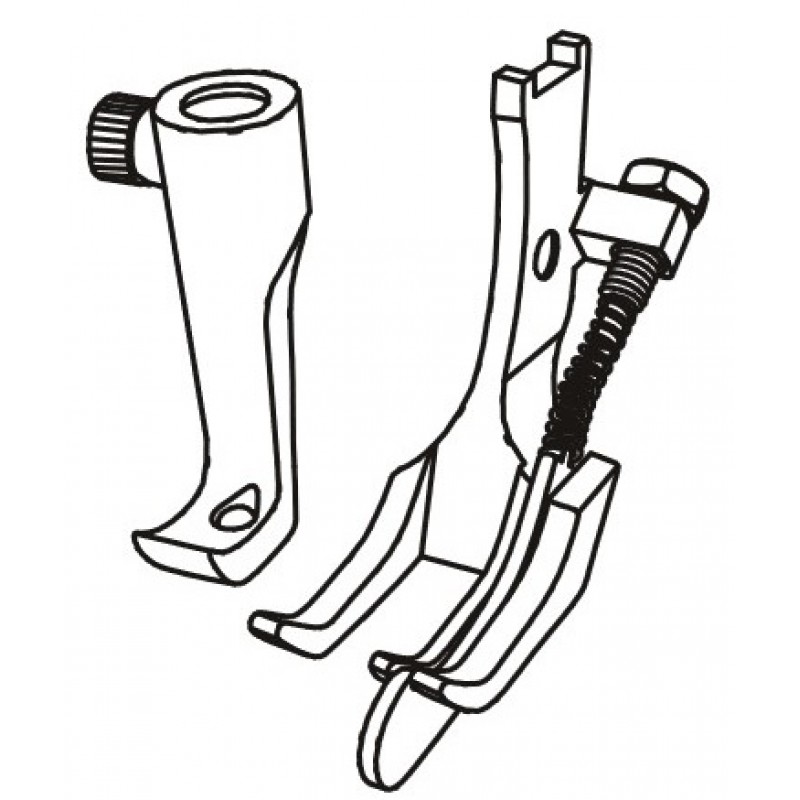 GR1510 Guiding Feet — Right Guiding Feet *Options: The space between needle hole and right guide