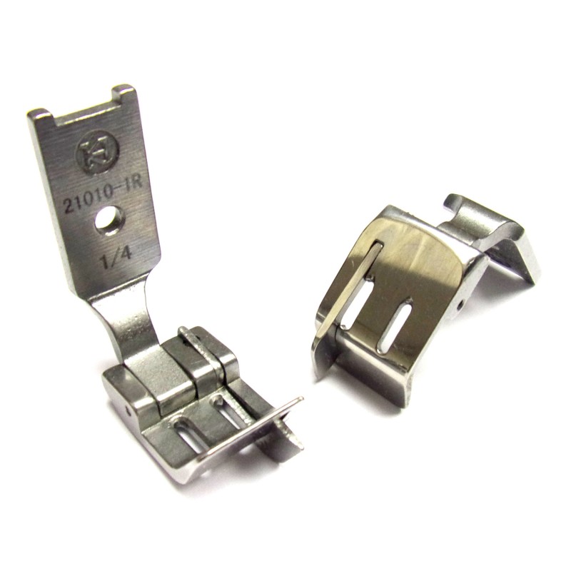 21010-1R Guiding Feet — Presser Feet with Right Compensating Guide * Gauge Set for Brassiere Tape Attac…
