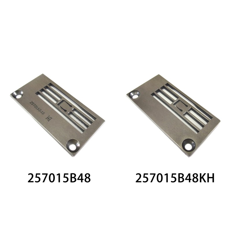 257015B48 / 257015B48KH Needle Plate — Needle Plate for Pegasus Coverstitch MachineSuitable for machine: