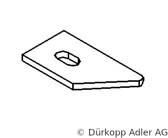 0767 220100 — крышка игольной пластины