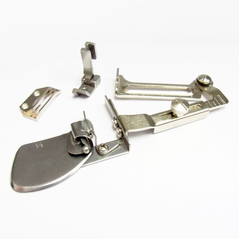 KHF53 Spring Type Swing Hemmer — Spring Type Swing Hemmer Applicable Parts : 1. KHF53P Hemmer Feet 2. A70 Feed Dog