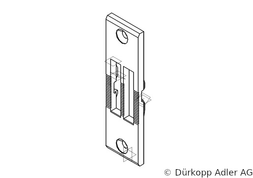 0221 202030 — throat plate