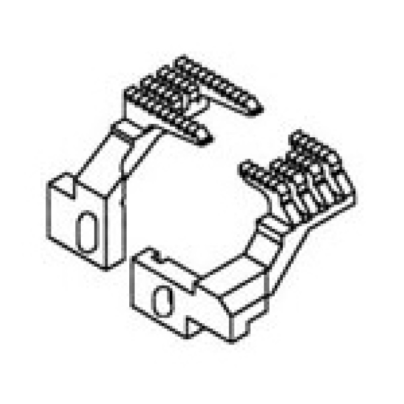 3109001 Main Feed Dog + 3109000 Differential Feed Dog — Feed Dog for Yamato Coverstitch Machine Suitable for machine: