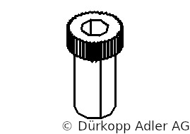 0268 221260 — KNURLED SCREW