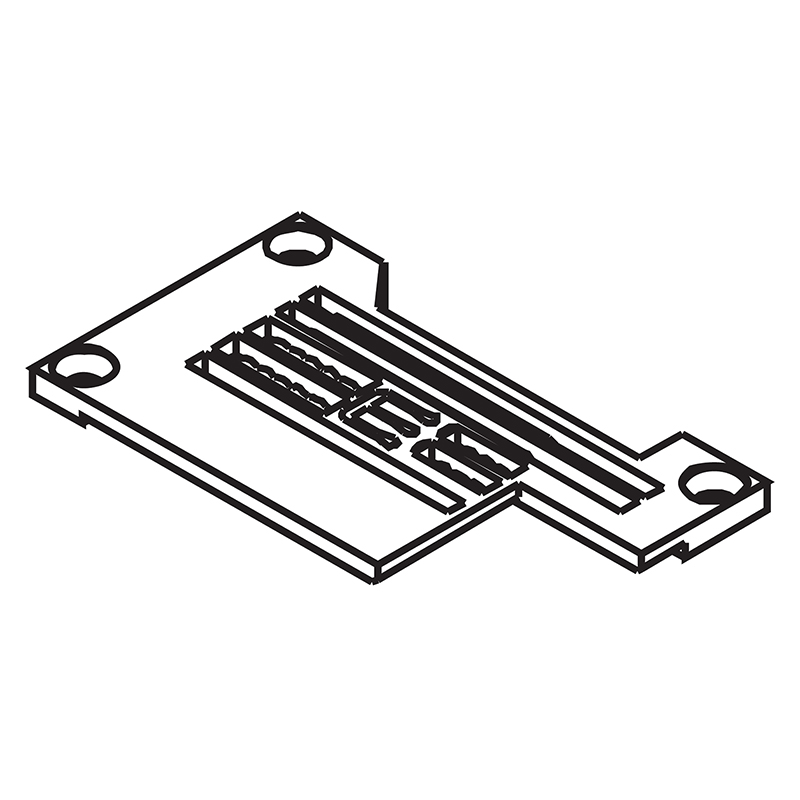 Y3508101 Needle Plate — Needle Plate for Yamato Coverstitch Machine Suitable for machine: