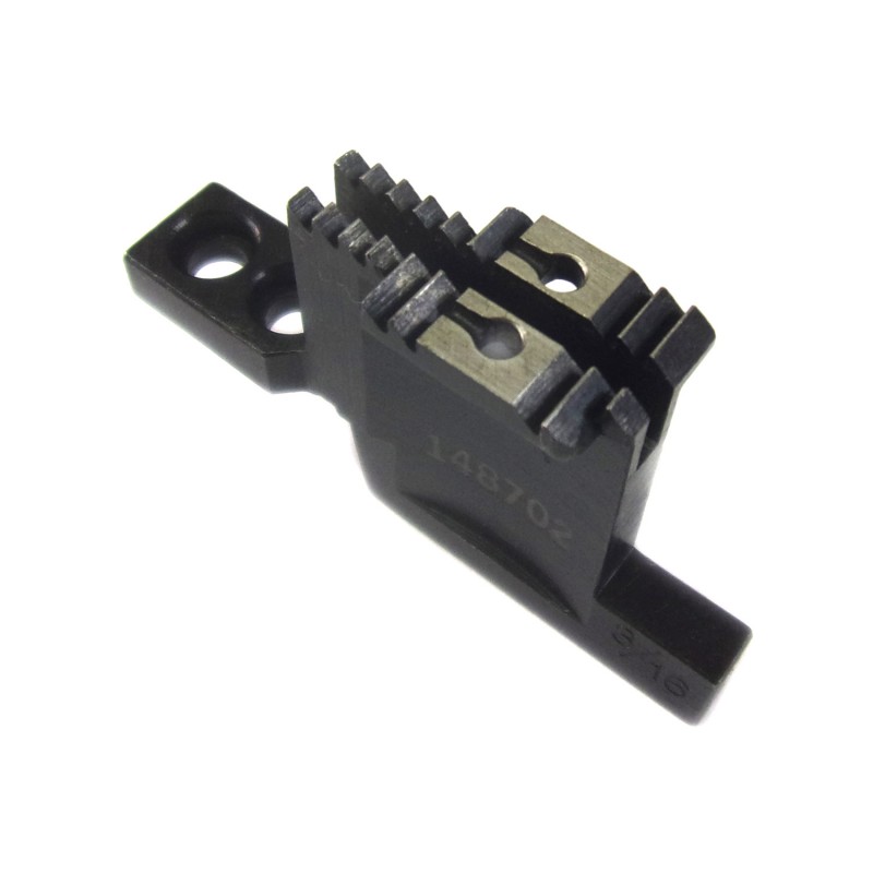 148702 Feed Dog — Feed Dog for 2-Needle Thread Trimming Machines Suitable for Machine: