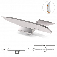 Primula F21 104-30-000 Форма разутюжки швов лацкана и воротника со съемными наконечниками. 