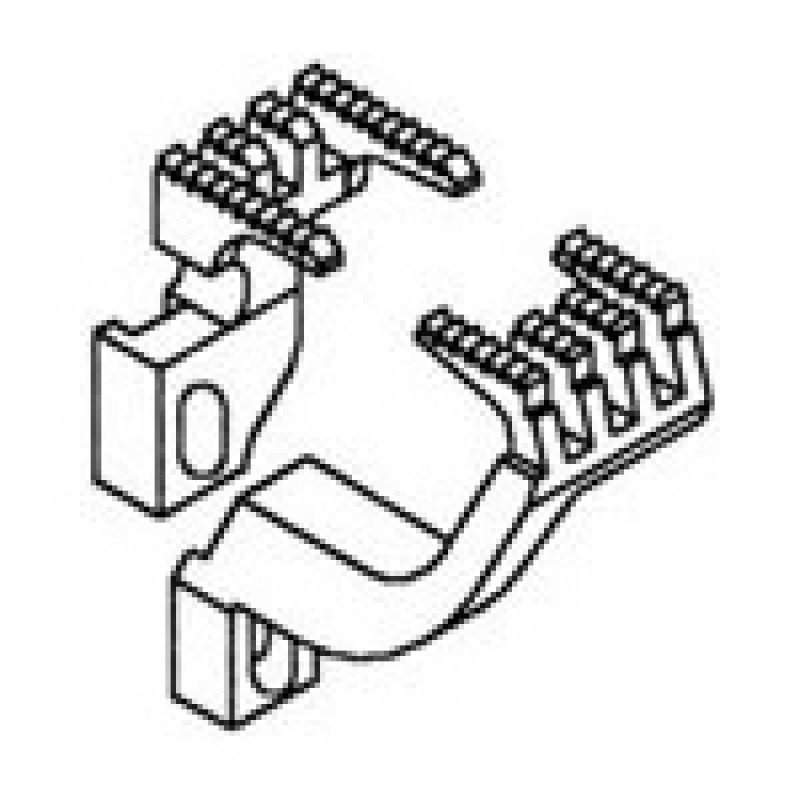 206818 Main Feed Dog + 206820 Differential Feed Dog — Feed Dog for Pegasus Coverstitch Machine Suitable for machine: