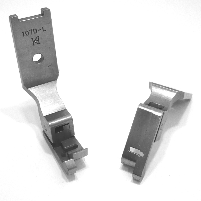 107-DL Left Compensating Foot — Left Guiding Compensating Foot for Singer / Juki Zigzag Machine Needle Hole Wid…