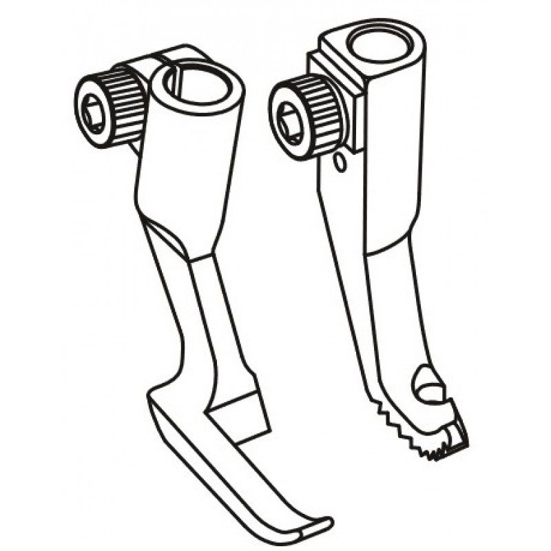 KP1525RN Cording Feet — Right cording feet set