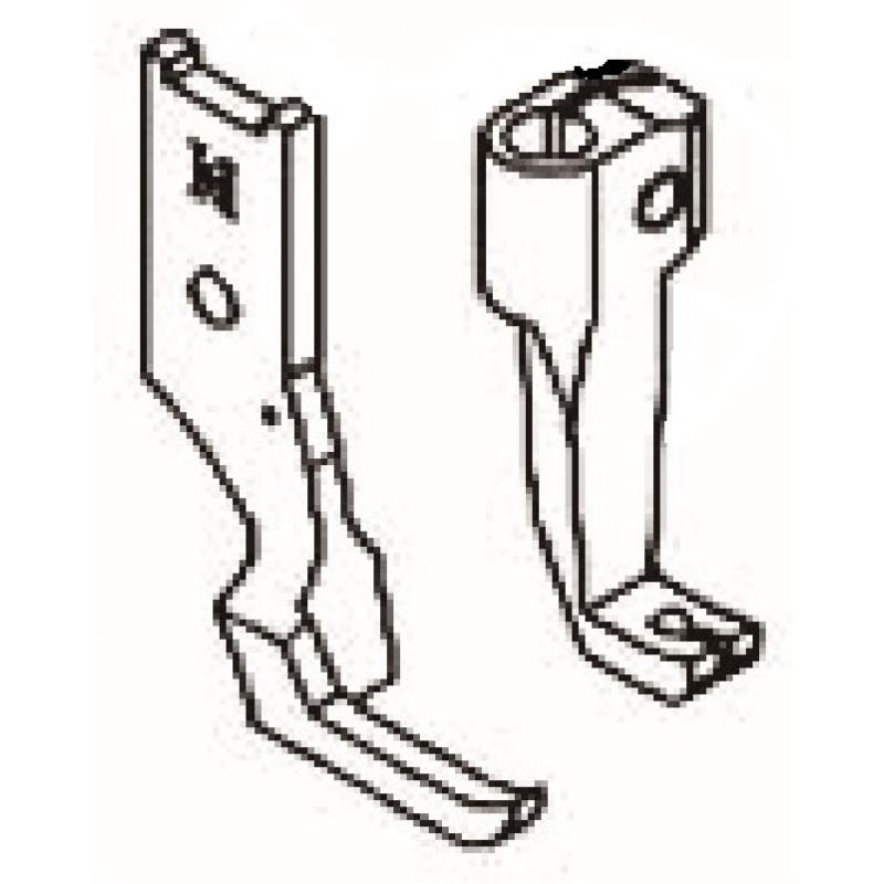 B1524-245-000 + B1470-245-000 Presser Feet — For Juki DSC-245 B1524-245-000 Presser Foot Pressing foot width : 9mm B1470-245-000 Feeding Foot Feeding foot width : 6mm