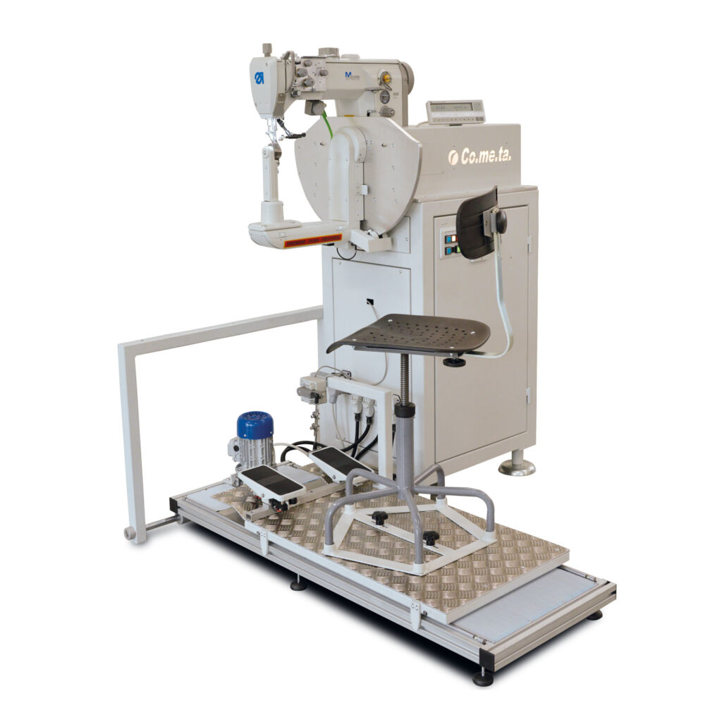 Cometa VBO XXS H270 EVO TRIPLE FEEDING Одноигольная швейная машина челночного стежка с тройным транспортером материала, качающимся рукавом и узкой колонкой XXS