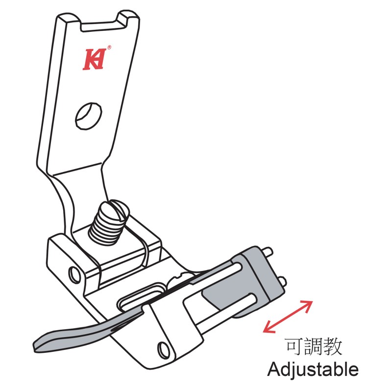 KP2284-GL Guiding Feet — Guiding Feet