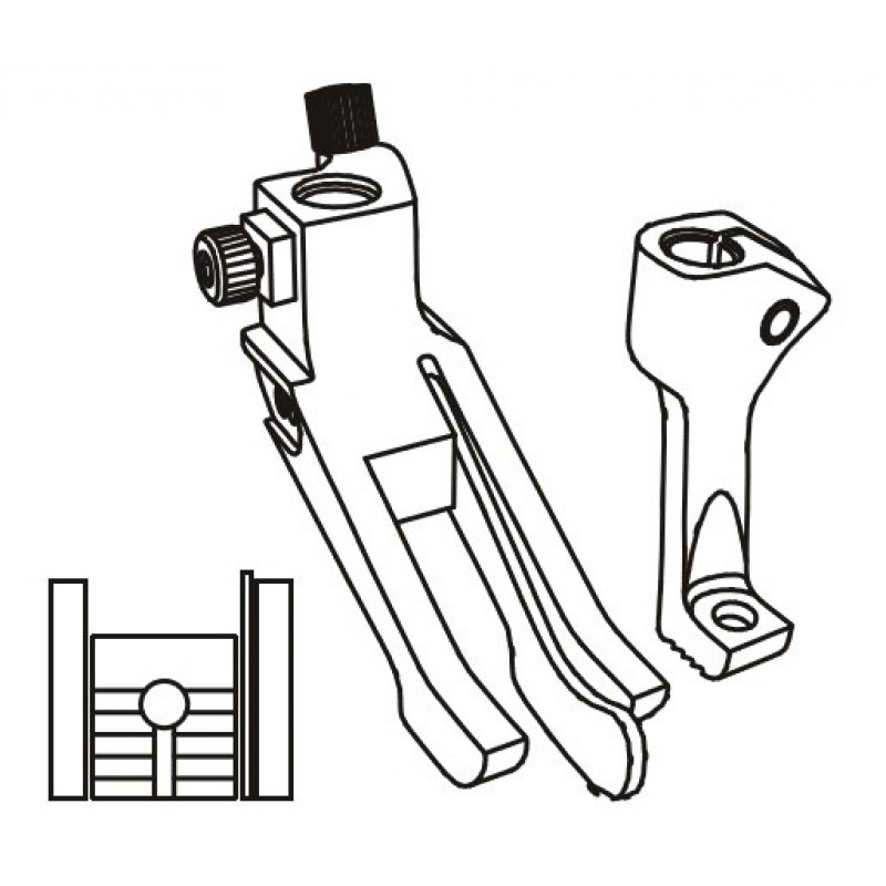 GR204 Guiding Feet — Right guide feet