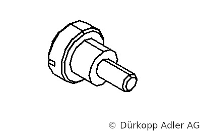 0217 000849 — knurled screw