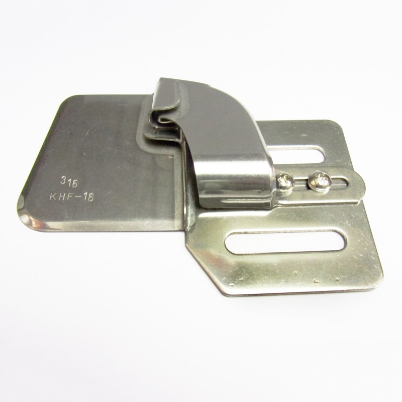 KHF16 Sleeve Attaching Folder — Double Needle Sleeve Attachment Applicabe Parts : PL112x1 & PL112x1.8 Presser Feet