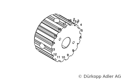 0211 000352 A — belt pulley