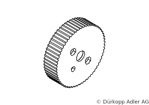 0650 340040 — зубчатое колесо HTD