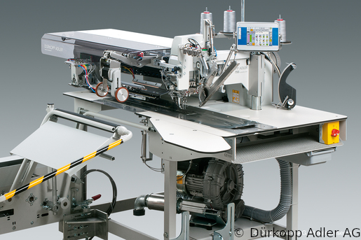 755-S Dürkopp Adler 2-Needle lockstitch runstitching of piped pockets, flap pockets and welt pockets (0755 991001 003)