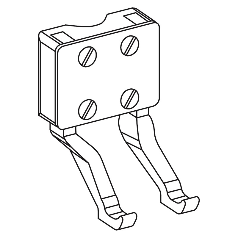 KP867COD Compensating Foot — Double Needle Compensating Outer Foot