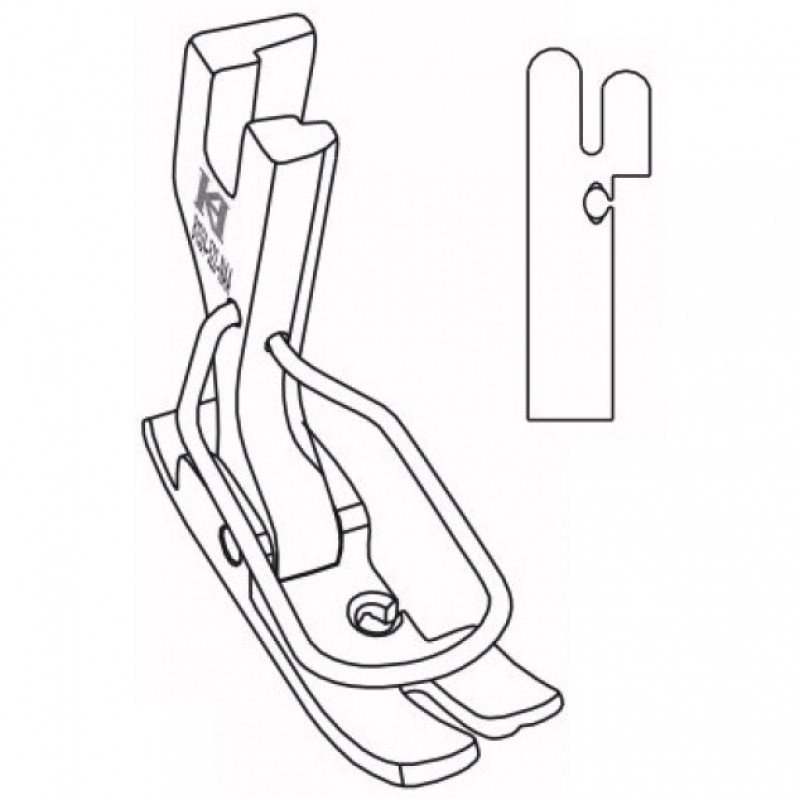 B1524-522-NAA Presser Feet for Side Cutter — Presser Feet for Side Cutter