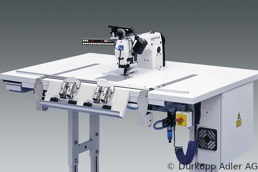 739-23-1 Dürkopp Adler 1-Needle lockstitch runstitching and trimming small parts sewing unit (0739 991001 074)