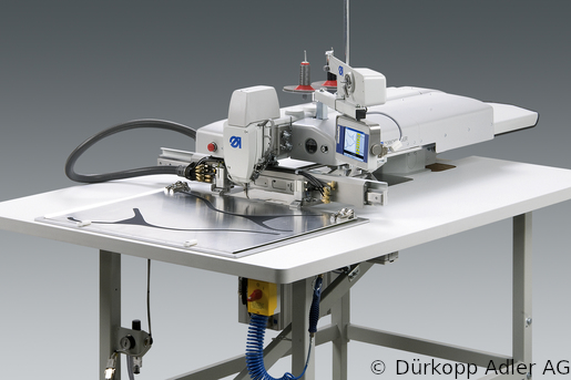 911-210-6055 Dürkopp Adler 1-Needle lockstitch large area CNC sewing unit (0911 991004 023)