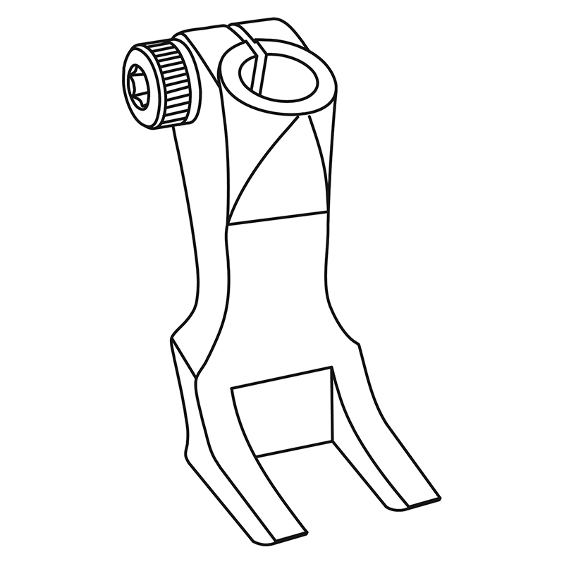 KP767TP-O Presser Foot — Presser Foot for Double Needle Tape Attaching Feet *It may take about 10 working days for processing.