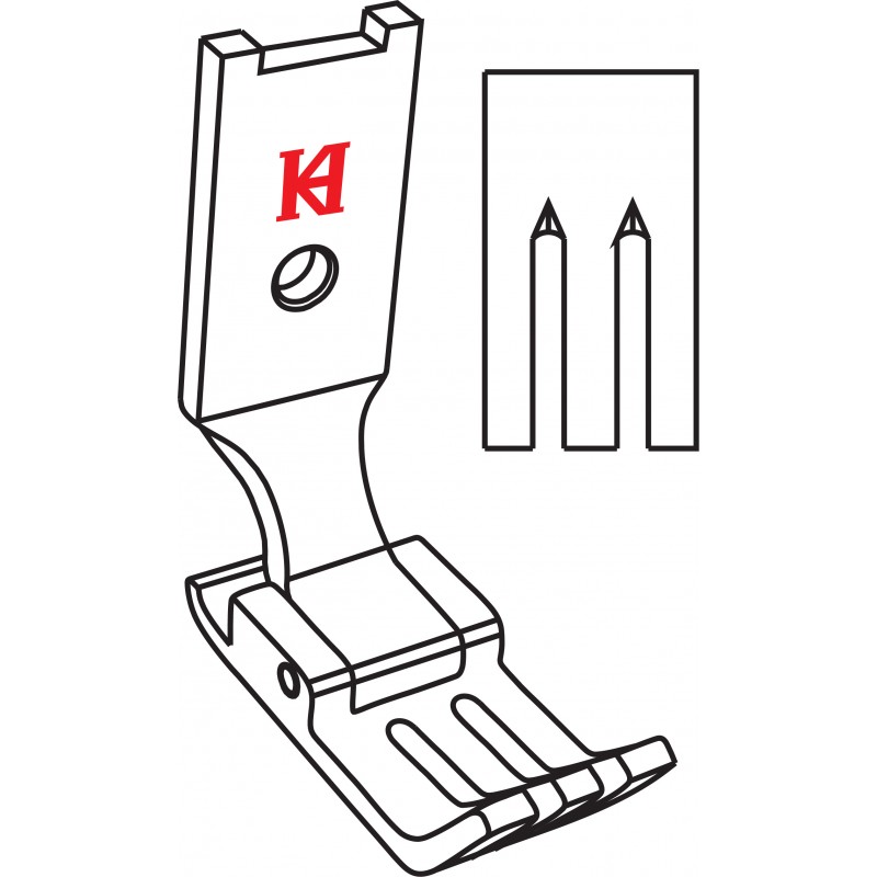 KT112H Presser Feet — Presser Feet for Cross Seam