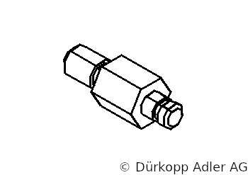 0291 000598 — болт-шпилька — Болт, шпилька