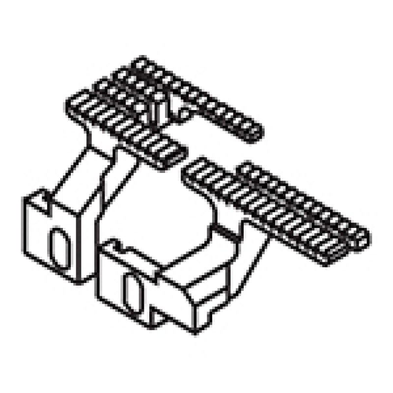 3109025 Main Feed Dog + 3109024 Differential Feed Dog — Feed Dog for Yamato Coverstitch Machine Suitable for machine: