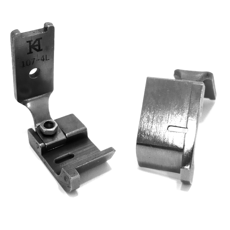 107-4L Guiding Foot — Left Guiding Foot for Singer / Juki Zigzag Machine Needle Hole Width : 6.5mm Pr…
