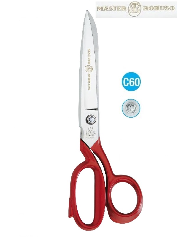 ROBUSO MASTER 1020/DMR. Ножницы Solingen для раскроя  кожи, войлока, обивочных и мебельных тканей