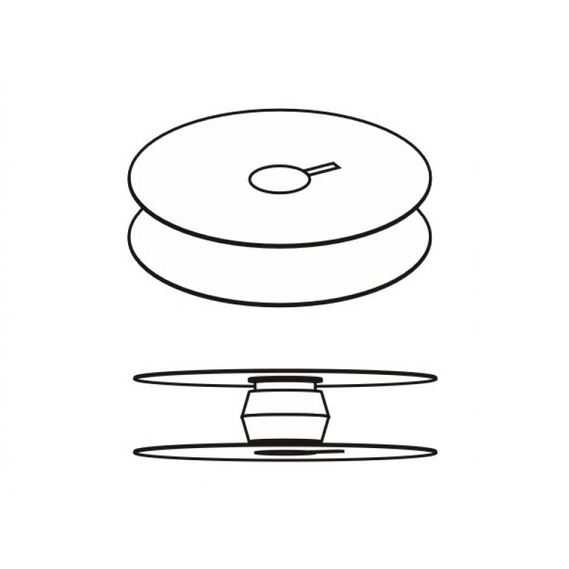 0245-001660A Bobbin (100pcs/box) — Bobbin for Durkopp Adler 467, 767, 768 Diameter : 26 mm * Price is marked per p…