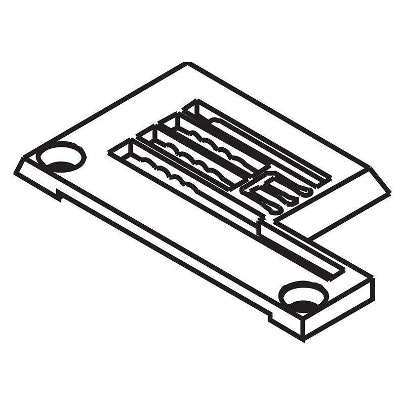 Y3208052 Needle Plate — Needle Plate for Yamato Coverstitch Machine Suitable for machine: