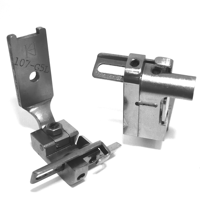 107-G5L Guiding Foot — Presser Foot with Tape Guide for Singer / Juki Zigzag Machine Elastic tape guid…