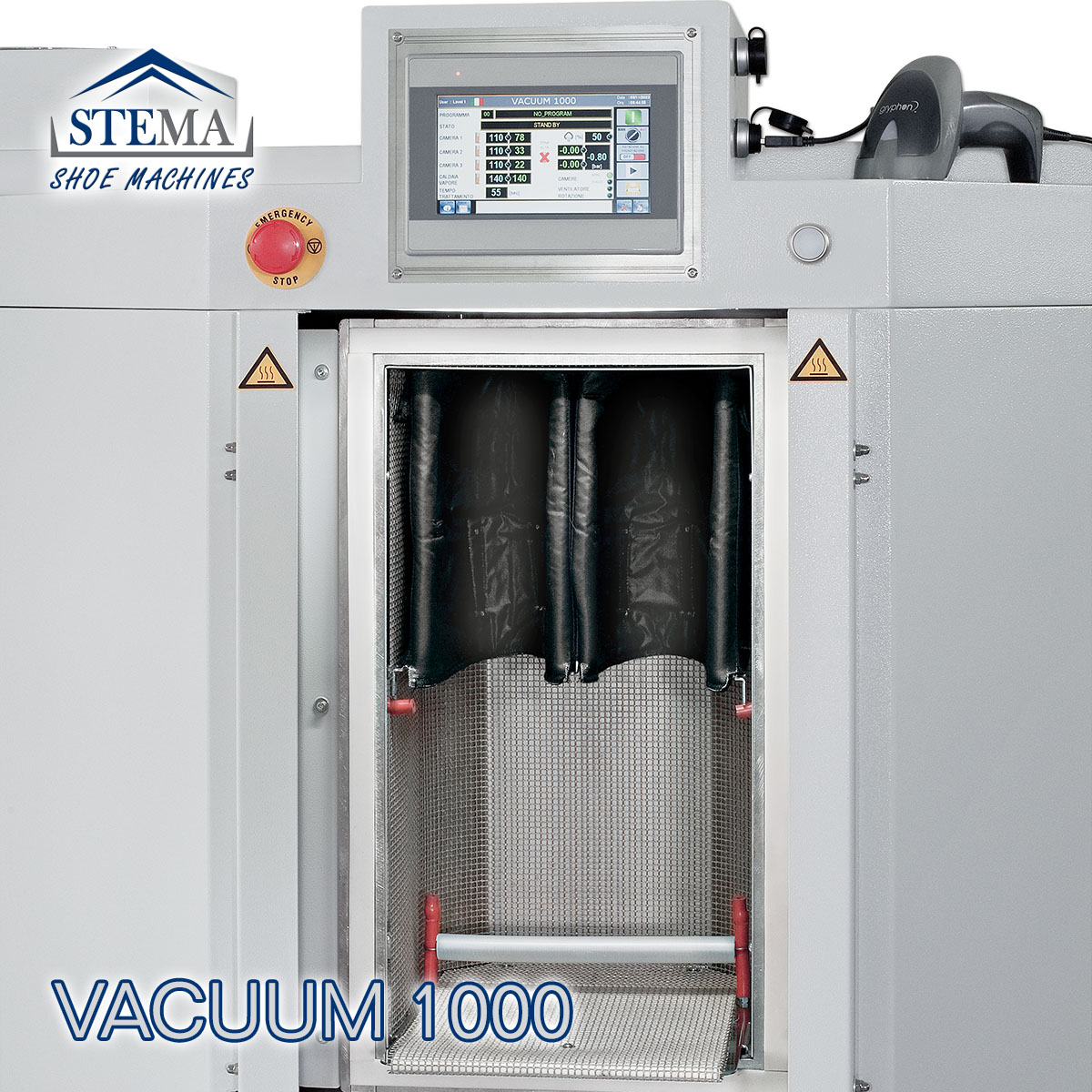 Stema Vacuum1000 Поворотная печь с вакуумом для стабилизации обуви