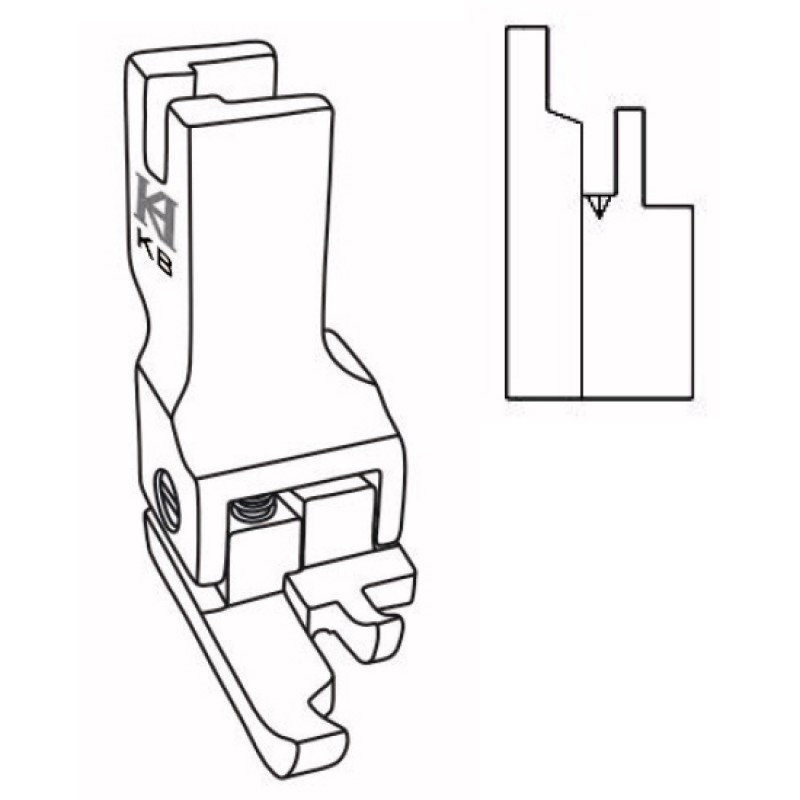 KB Compensating Feet — Compensating Feet for A10 Binder *Optional size: A10 tape size