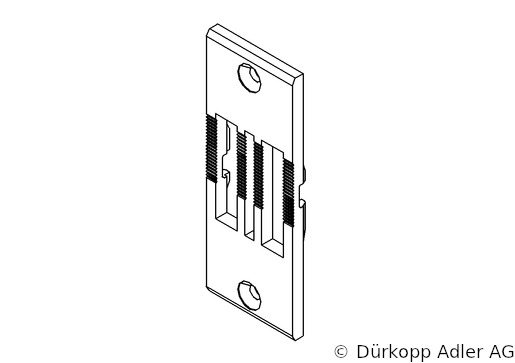 0221 202080 — throat plate