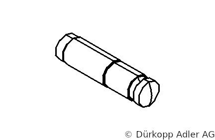 0578 000868 — рифлёный штифт — Рифленый штифт