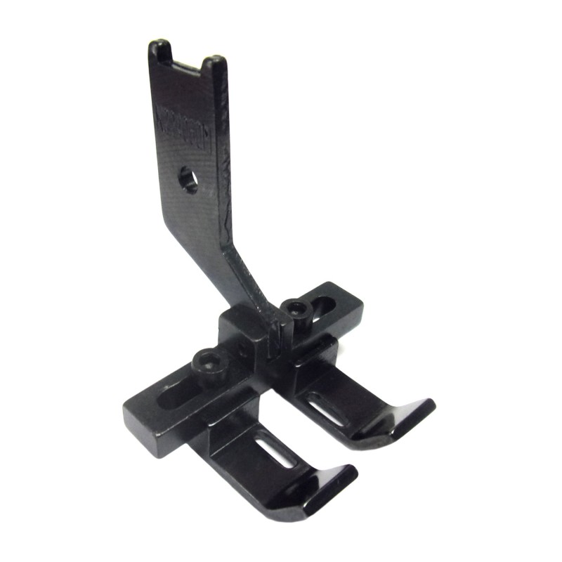 K224060M Zipper Feet — Adjustable Double Needle Zipper Feet Needle space can be adjusted between 7/16" and 1".