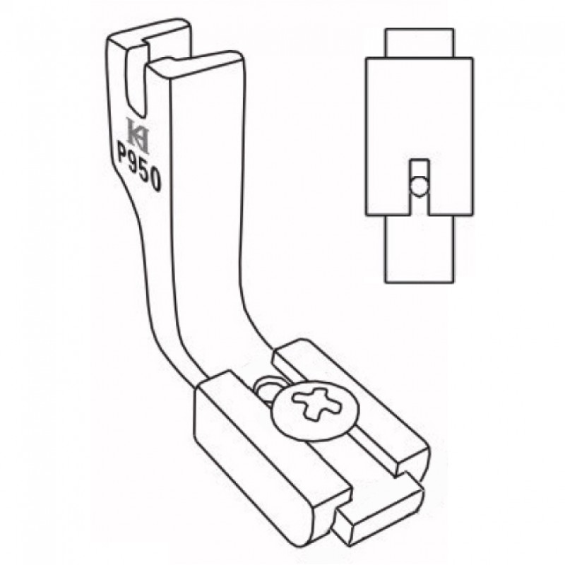 P950 (S950) Shirring Feet — Adjustable Shirring Feet