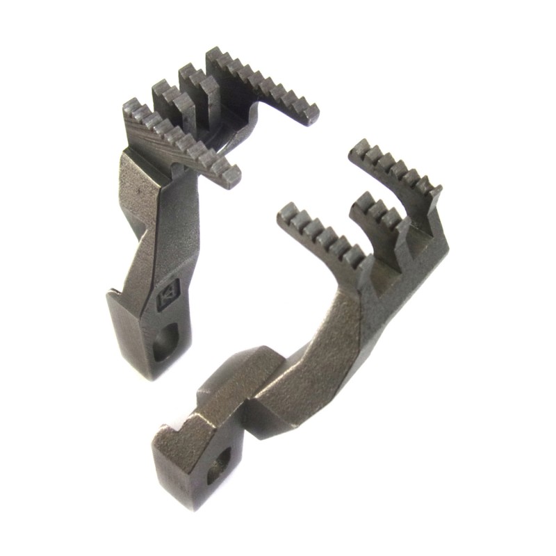 257200-16F Main Feed Dog + 257253-16F Differential Feed Dog — Feed Dog for Pegasus Coverstitch Machine Suitable for machine: