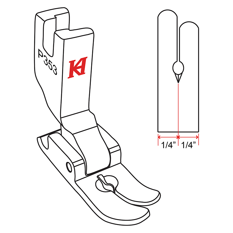 P353 Up Tail Feet — Up Tail Feet (Symmetrical)